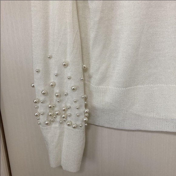 Zara Pearl Detailed Sweater - Picture 8 of 10